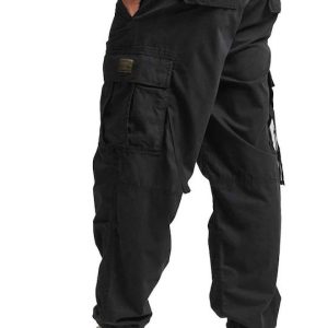 Superdry Parachute Trousers Cargo Black